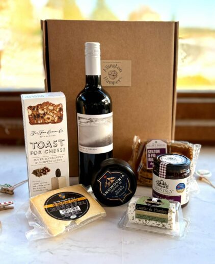 Christmas Wine & Cheese Hamper
