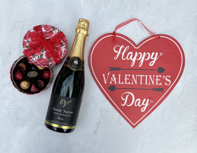 Valentine Bubbles & Chocolate
